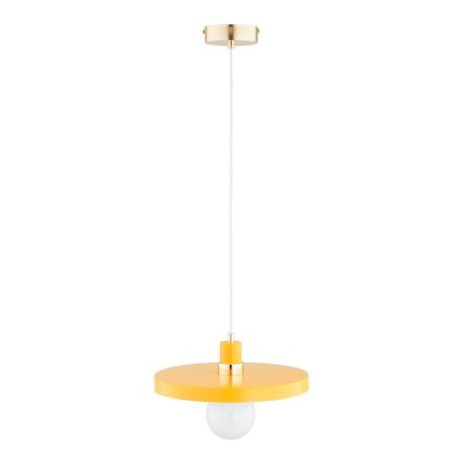 Pakaramā lampa ar vadu LITO 1xE27/15W/230V dzeltena