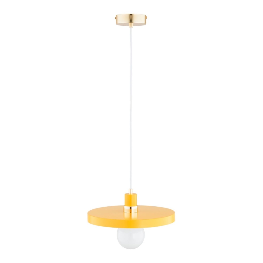 Pakaramā lampa ar vadu LITO 1xE27/15W/230V dzeltena
