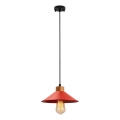 Pakaramā lampa ar vadu MANAVGAT 1xE27/40W/230V sarkana/brūna