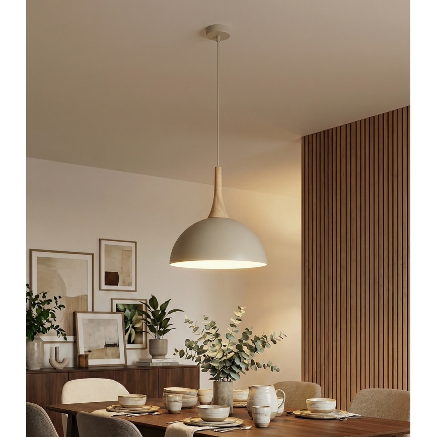 Pakaramā lampa ar vadu NAUTICA 1xGX53/12W/230V bēša