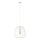 Pakaramā lampa ar vadu OVELLA 1xE27/15W/230V Ø36 cm krēmkrāsas