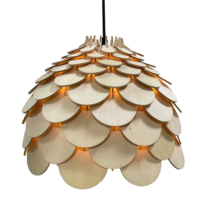Pakaramā lampa BURGO uz kabeļa, 1xE27/60W/230V, Ø 35 cm