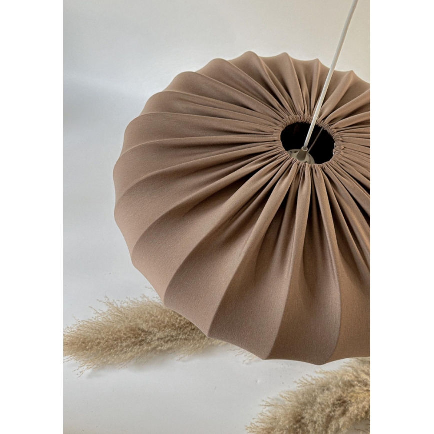 Pakaramā lampa CAFEE uz vada 1xE27/40W/230V Ø 66 cm brūna