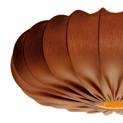 Pakaramā lampa CAFEE uz vada 1xE27/40W/230V Ø 66 cm brūna