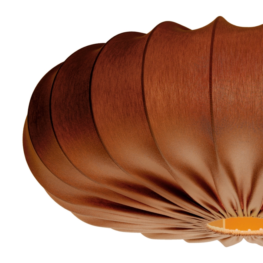 Pakaramā lampa CAFEE uz vada 1xE27/40W/230V Ø 66 cm brūna