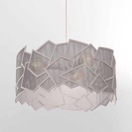 Pakaramā lampa CAMO 3xE27/15W/230V bēša