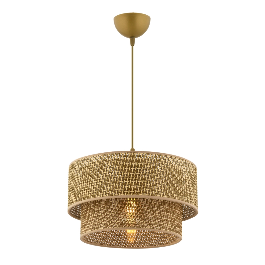 Pakaramā lampa ECHO 1xE27/60W/230V brūna