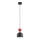 Pakaramā lampa ENTORI ar vadu 1xE27/15W/230V melna/sarkana