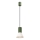 Pakaramā lampa ESTRIA 1xE14/10W/230V, Ø 14 cm, zaļa