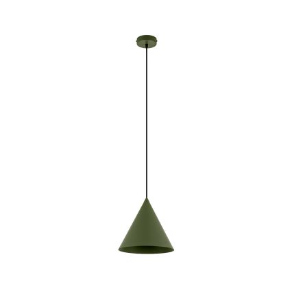 Pakaramā lampa ETNA II 1xE27/15W/230V Ø 25 cm, zaļa