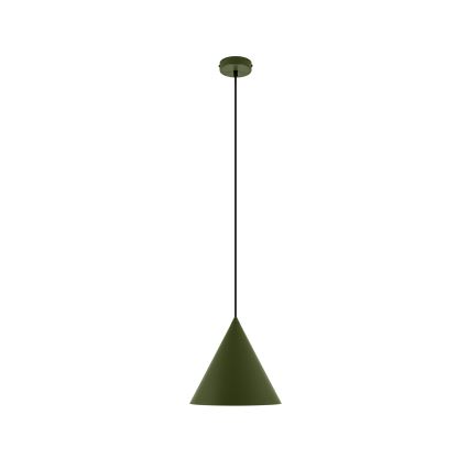 Pakaramā lampa ETNA II 1xE27/15W/230V Ø 25 cm, zaļa