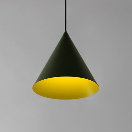 Pakaramā lampa ETNA II 1xE27/15W/230V Ø 25 cm, zaļa