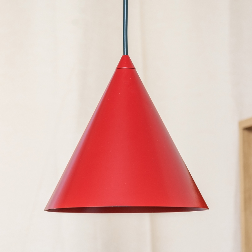 Pakaramā lampa ETNA II ar vadu 1xE27/15W/230V Ø 18,5 cm sarkana