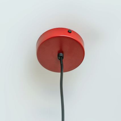Pakaramā lampa ETNA II ar vadu 1xE27/15W/230V Ø 18,5 cm sarkana