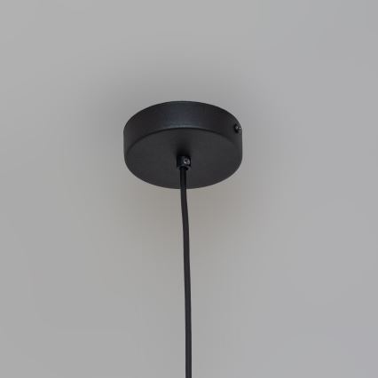 Pakaramā lampa ETNA II uz vada 1xE27/15W/230V Ø 18,5 cm melna