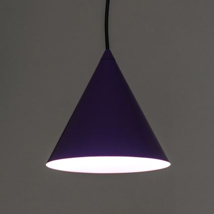 Pakaramā lampa ETNA II uz vada 1xE27/15W/230V Ø 18,5 cm, violeta