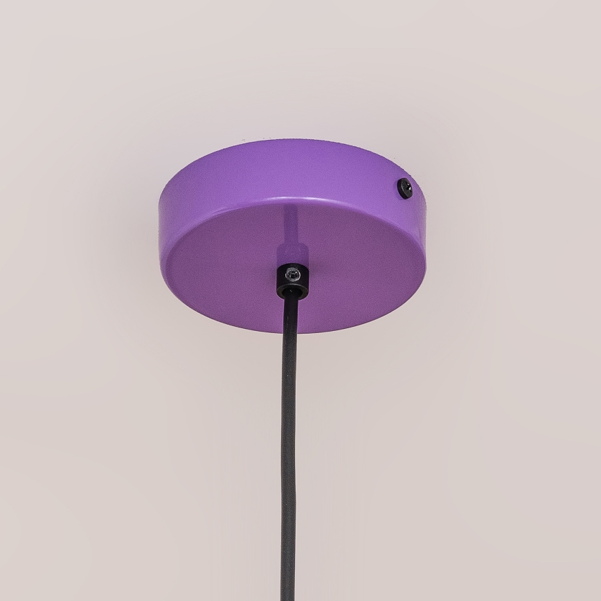 Pakaramā lampa ETNA II uz vada 1xE27/15W/230V Ø 18,5 cm, violeta