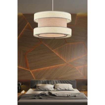 Pakaramā lampa HALO 1xE27/60W/230V bēša/krēmkrāsaina