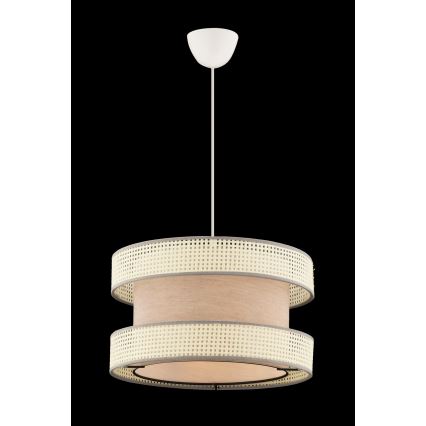 Pakaramā lampa HALO 1xE27/60W/230V bēša/krēmkrāsaina