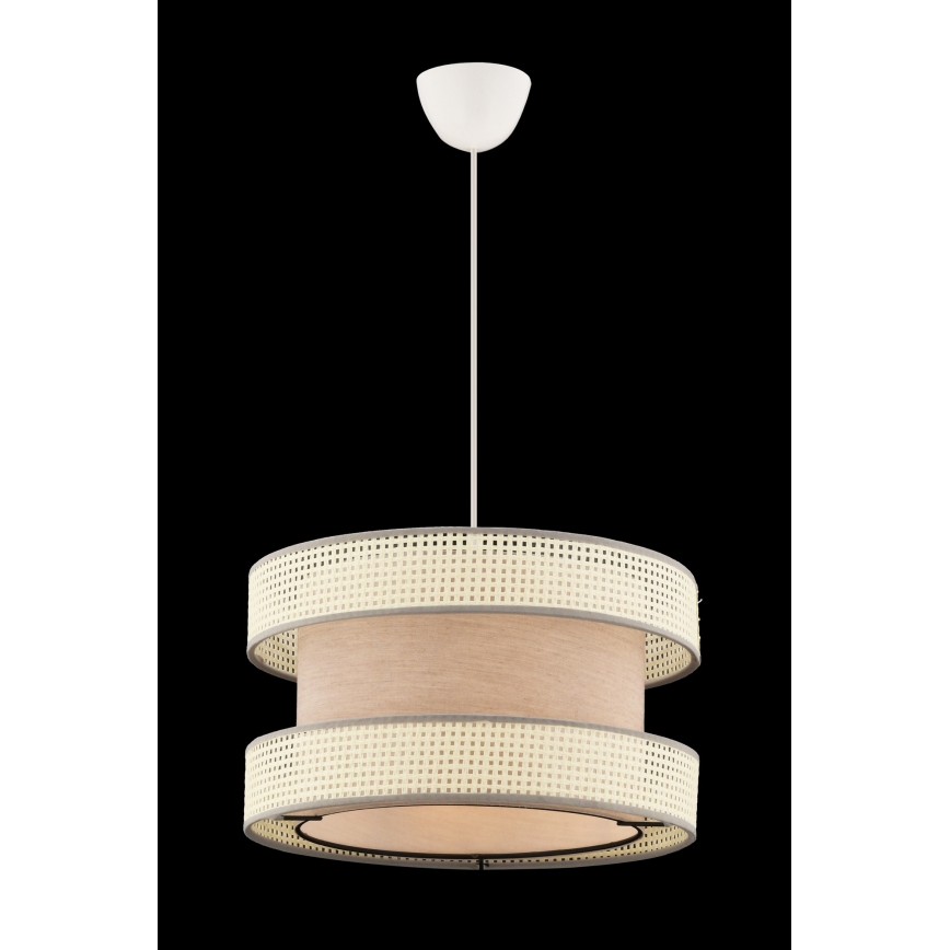 Pakaramā lampa HALO 1xE27/60W/230V bēša/krēmkrāsaina