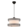 Pakaramā lampa HALO uz vada 1xE27/60W/230V krēmkrāsas/pelēka