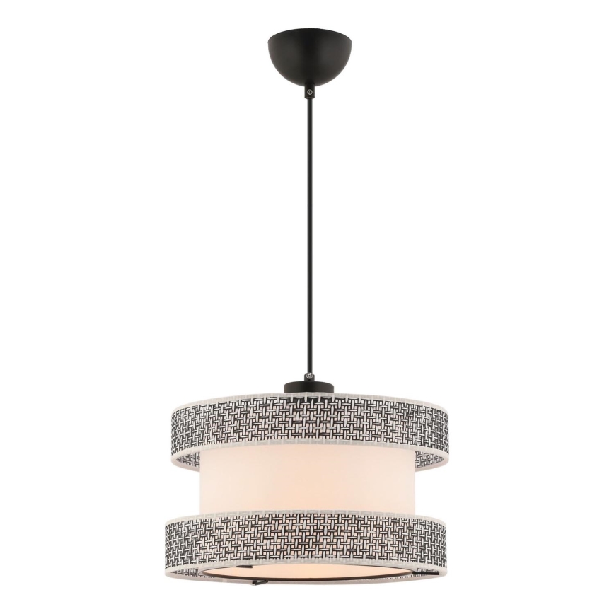 Pakaramā lampa HALO uz vada 1xE27/60W/230V krēmkrāsas/pelēka