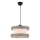 Pakaramā lampa HALO uz vada 1xE27/60W/230V krēmkrāsas/pelēka
