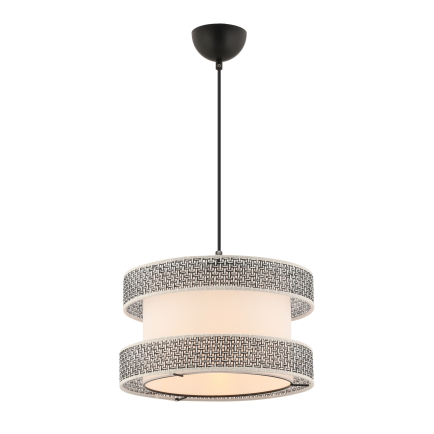 Pakaramā lampa HALO uz vada 1xE27/60W/230V krēmkrāsas/pelēka