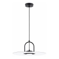 Pakaramā lampa HATTORI uz troses, 1xGX53/15W/230V, melna