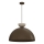Pakaramā lampa NEVIS 1xE27/15W/230V Ø 50 cm brūna