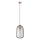 Pakaramā lampa OVELLA uz vada 1xE27/15W/230V, Ø 25 cm, melna/priede