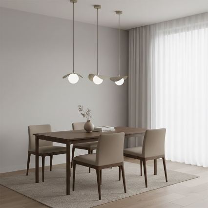 Pakaramā lampa RITUAL 1xG9/8W/230V bēša