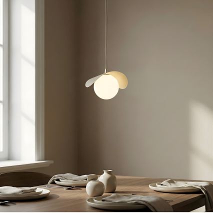 Pakaramā lampa RITUAL 1xG9/8W/230V bēša
