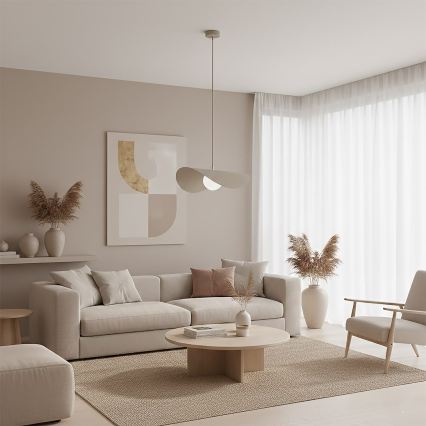 Pakaramā lampa RITUAL ar vadu 1xG9/8W/230V bēša