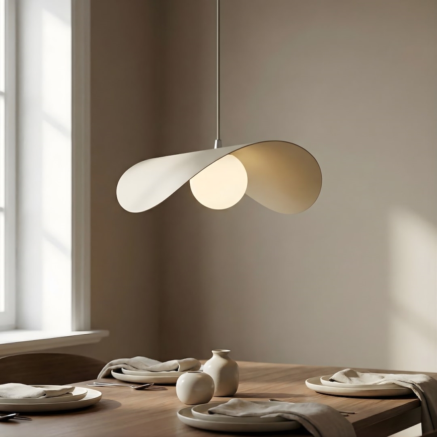 Pakaramā lampa RITUAL ar vadu 1xG9/8W/230V bēša