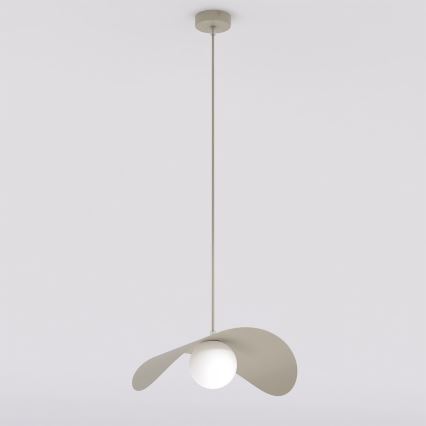 Pakaramā lampa RITUAL ar vadu 1xG9/8W/230V bēša