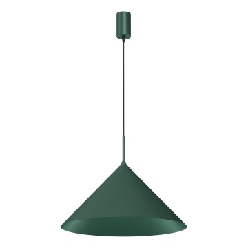 Pakaramā lampa uz kabeļa CAPITAL 1xGX53/15W/230V Ø 46 cm, zaļa