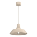 Pakaramā lampa uz kabeļa CLASS 1xE27/15W/230V bēša