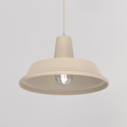 Pakaramā lampa uz kabeļa CLASS 1xE27/15W/230V bēša