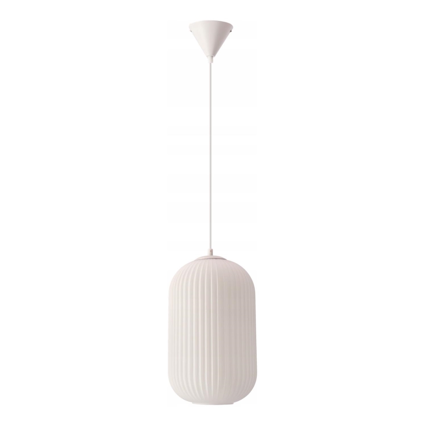 Pakaramā lampa uz kabeļa CRESTO 1xE27/40W/230V, balta