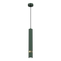 Pakaramā lampa uz kabeļa JOKER 1xGU10/25W/230V zaļa/zelta