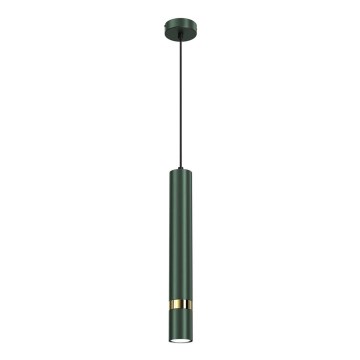Pakaramā lampa uz kabeļa JOKER 1xGU10/25W/230V zaļa/zelta