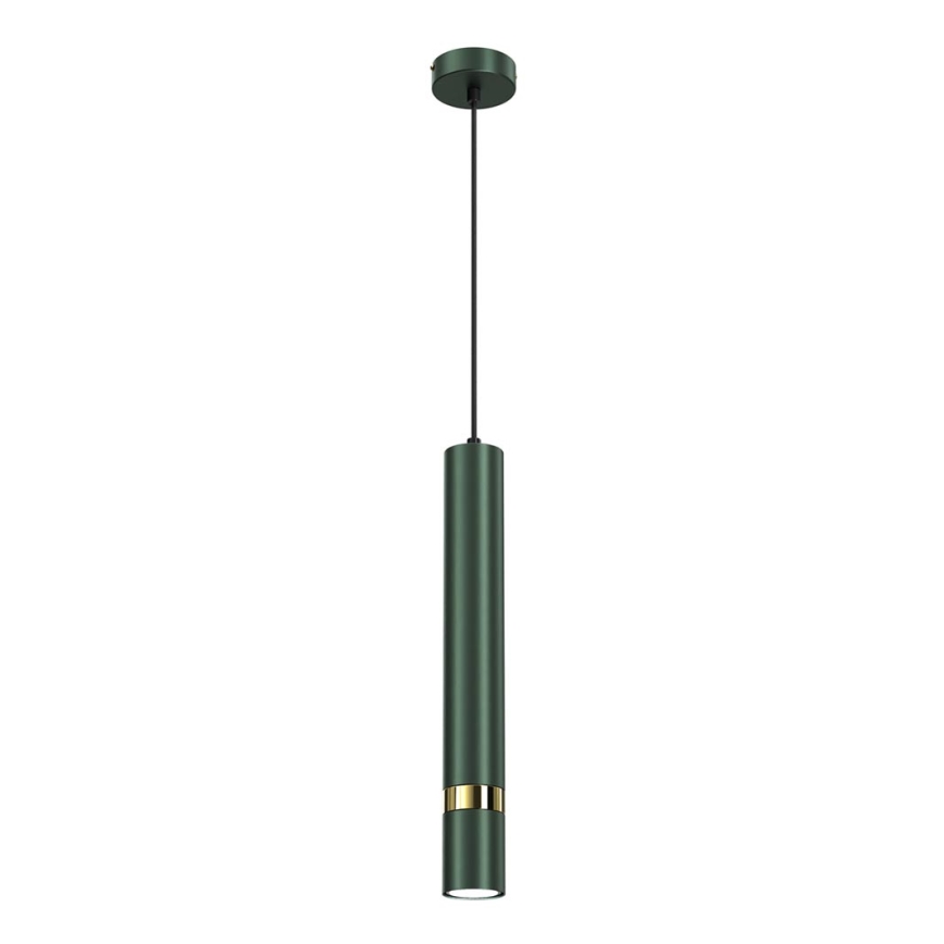 Pakaramā lampa uz kabeļa JOKER 1xGU10/25W/230V zaļa/zelta