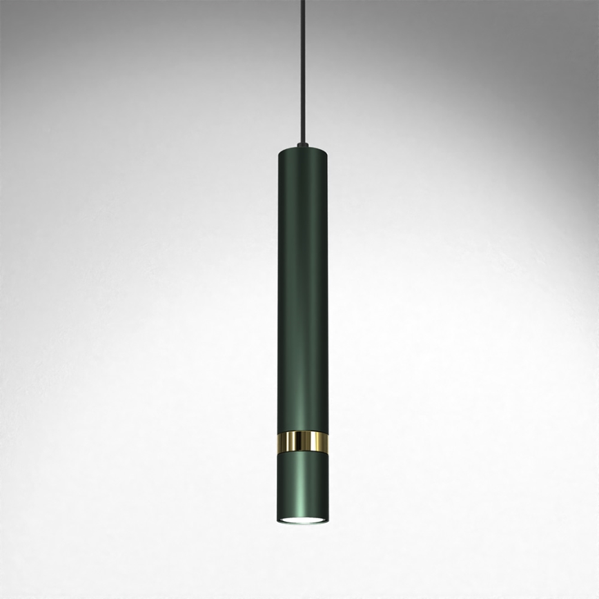 Pakaramā lampa uz kabeļa JOKER 1xGU10/25W/230V zaļa/zelta