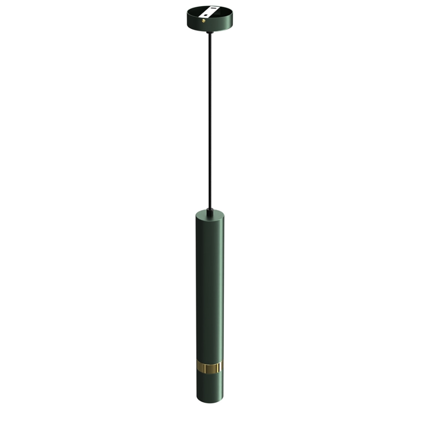 Pakaramā lampa uz kabeļa JOKER 1xGU10/25W/230V zaļa/zelta