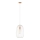 Pakaramā lampa uz kabeļa OVELLA 1xE27/15W/230V Ø 25 cm krēmkrāsas/priede