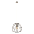 Pakaramā lampa uz kabeļa OVELLA 1xE27/15W/230V Ø 36 cm bēša