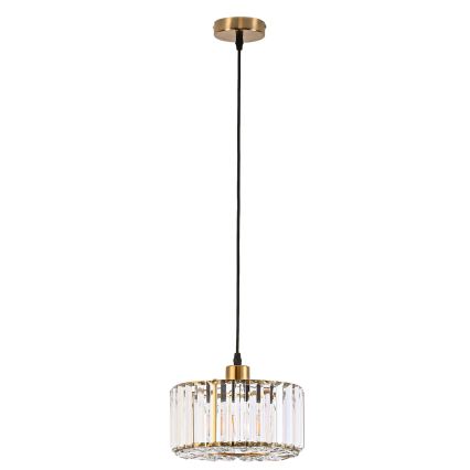 Pakaramā lampa uz kabeļa VETRO 1xE27/60W/230V zelta