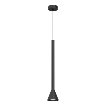 Pakaramā lampa uz stieples MAZZO 1xGU10/8W/230V melna