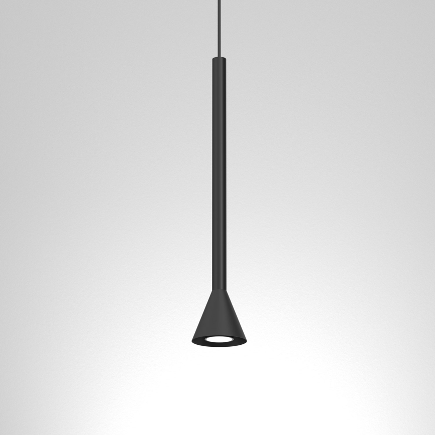 Pakaramā lampa uz stieples MAZZO 1xGU10/8W/230V melna